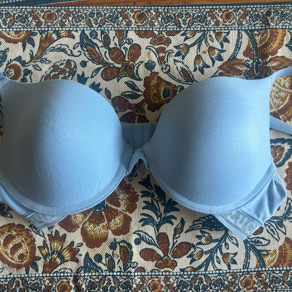 Lucky Brand Light Blue Padded T-Shirt Bra